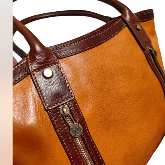 Firenze D&D Palletterie Cuoio Shoulder Bag - Picture 9 of 11